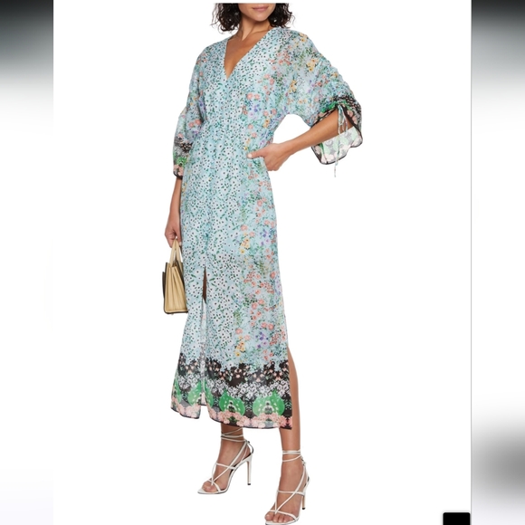 Alice + Olivia Dresses & Skirts - Alice + Olivia Arlinda Floral Maxi Dress Size 14